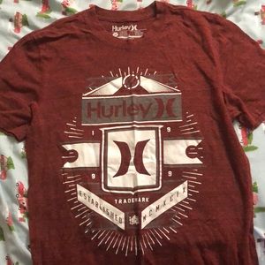 Hurley tshirt Size small pre owned